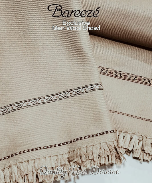 BARREZE GENTS WOOL SHAWL